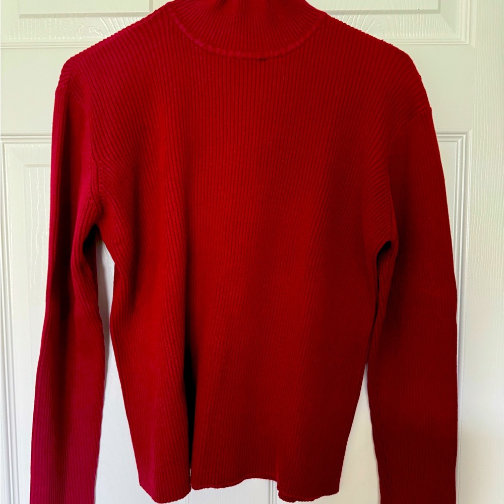 Pendleton ribbed mock turtleneck